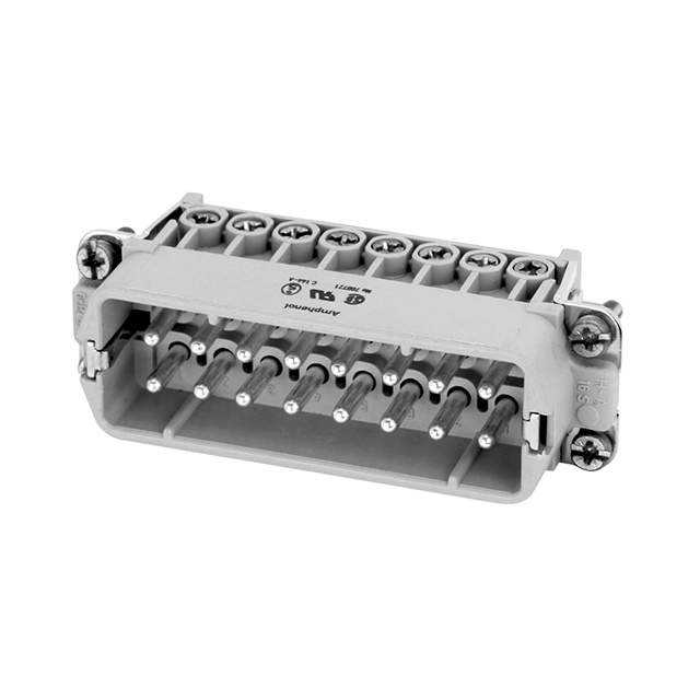 AMPHENOL 重载连接器 - 插件/模块 C146 10A016 104 4
