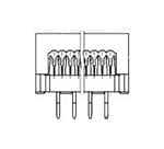 TE CONNECTIVITY 矩形连接器 - 板载/直接线对板 746613-3