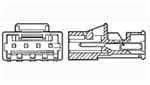 TE CONNECTIVITY 矩形连接器 - 外壳 4-641522-2