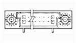 TE CONNECTIVITY 背板连接器 - 专用 1-5532428-5