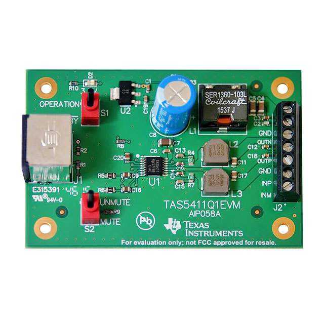 TEXAS INSTRUMENTS 多媒体放大器 TAS5411Q1EVM