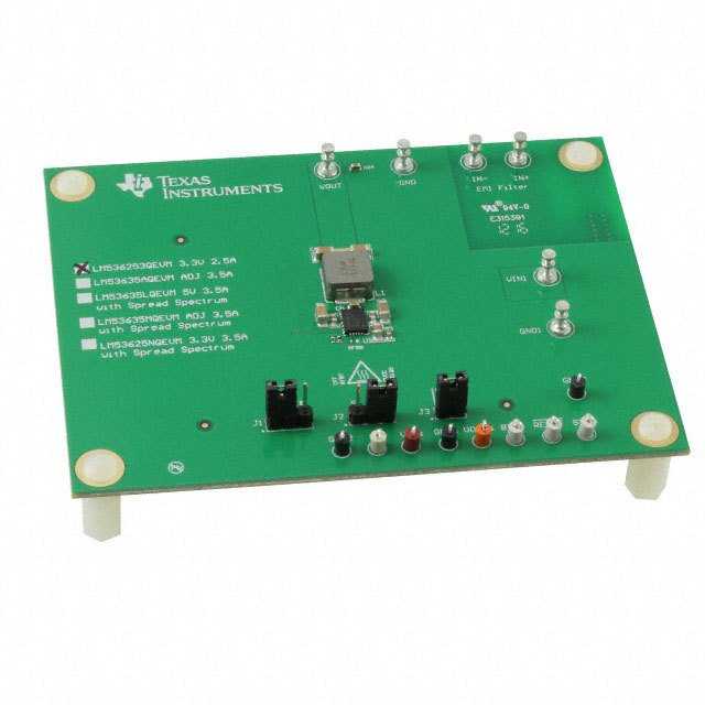 TEXAS INSTRUMENTS DC-DC稳压器 LM536253QEVM