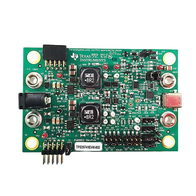 TEXAS INSTRUMENTS 评估、开发板开发工具 TPS25741EVM-802