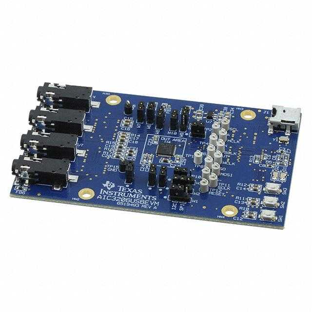 TEXAS INSTRUMENTS 评估、开发板开发工具 TLV320AIC3206EVM-U