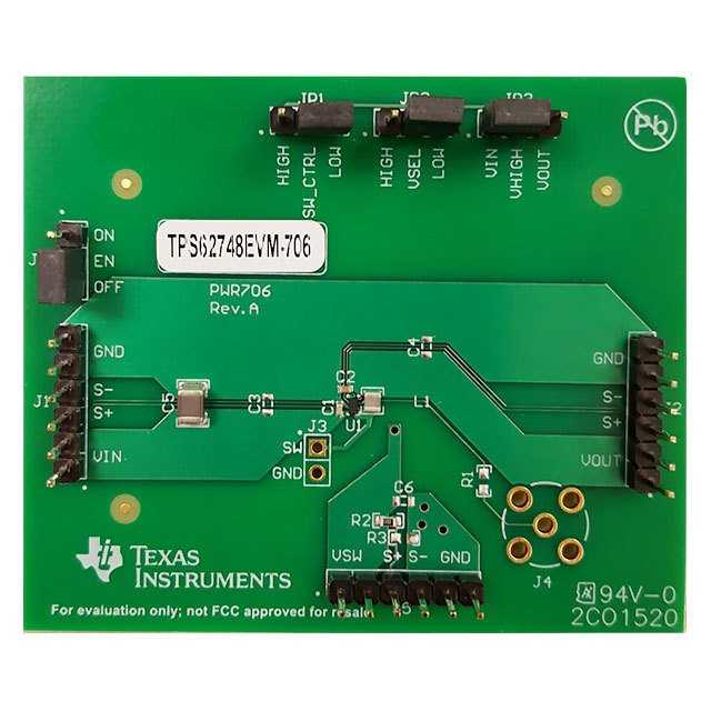 TEXAS INSTRUMENTS DC-DC稳压器 TPS62748EVM-706