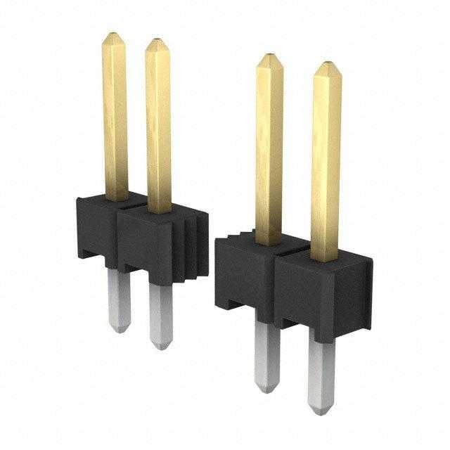 TE CONNECTIVITY 矩形连接器 - 针座 - 公插针 9-146283-0