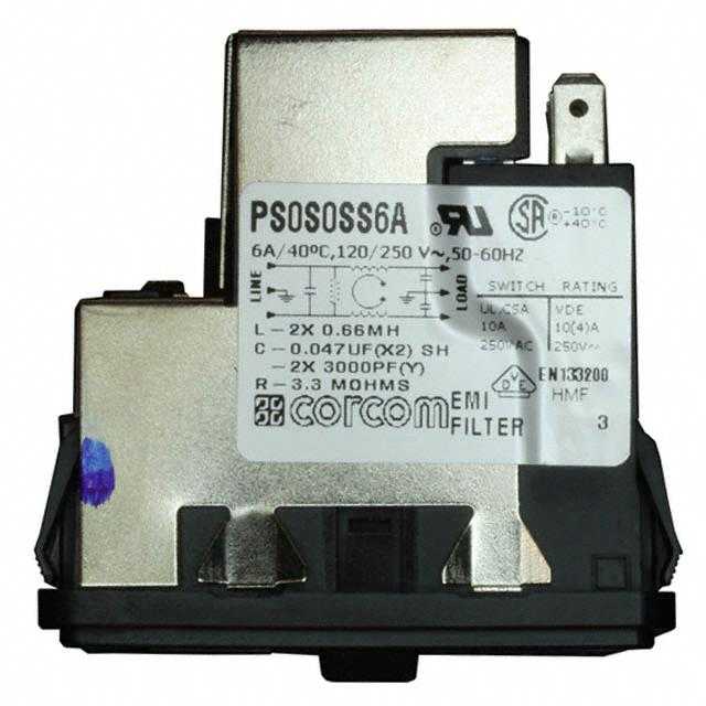 TE CONNECTIVITY EMI滤波器 4-6609107-0