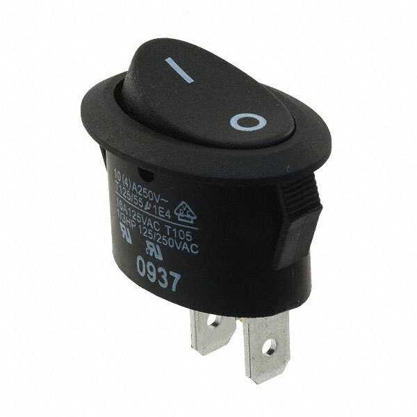 E-SWITCH 翘板开关 RE111C1121
