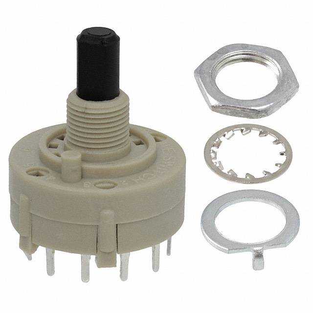 E-SWITCH 旋转开关 KC52A10.001NPS