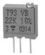 VISHAY INTERTECHNOLOGY 通孔电阻 T93YA220KT20