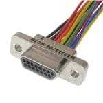 GLENAIR D-Sub 连接器 M83513/03-H09C