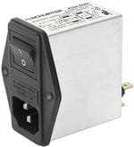 SCHURTER 电源接入连接器 - 输入/输出/模块 4304.5025