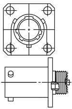 AMPHENOL 圆形连接器 MS27656T11B98S