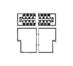 TE CONNECTIVITY 卡边缘连接器 - 外壳 3-583717-9