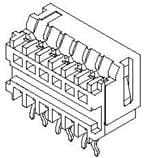 MOLEX FFC/FPC连接器 52007-0610