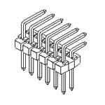 MOLEX 矩形连接器 - 针座 - 公插针 90122-0799