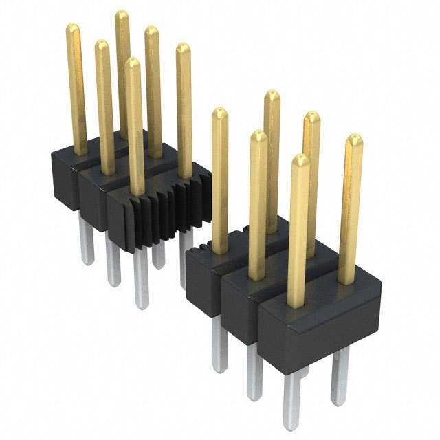 MOLEX 矩形连接器 - 针座 - 公插针 0702800786