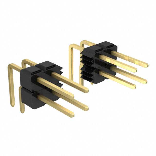3M 矩形连接器 - 针座 - 公插针 929745-02-07-I