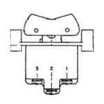 HONEYWELL 翘板开关 4TP1-10