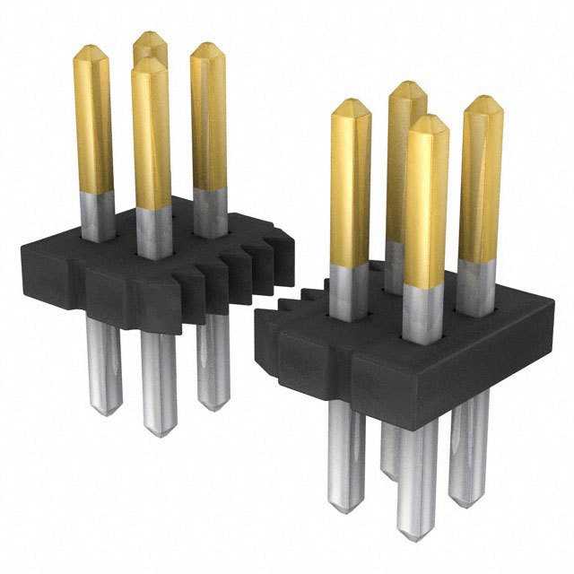 SAMTEC 矩形连接器 - 针座 - 公插针 FTS-126-01-L-D