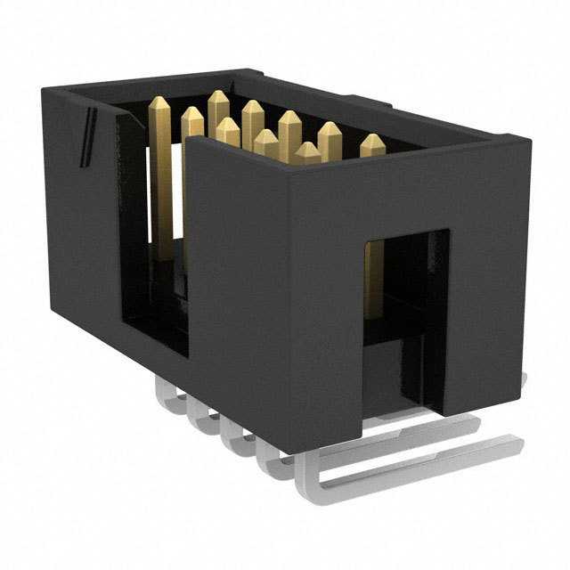 SAMTEC 矩形连接器 - 针座 - 公插针 TSS-105-05-S-D-RA