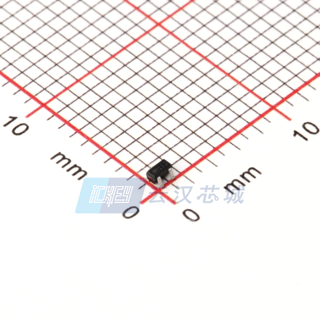 DIODES 场效应管(MOSFET) DMN66D0LT-7