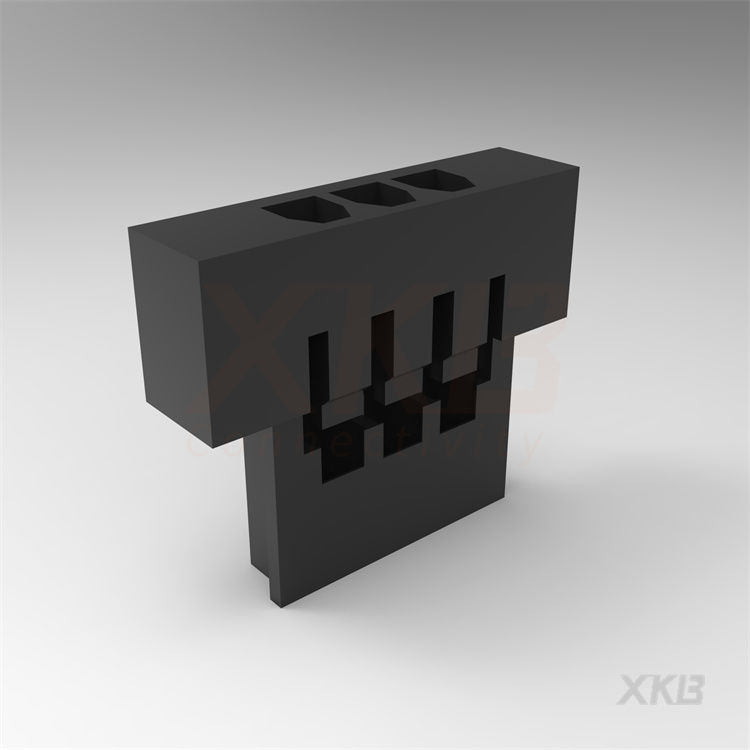 XKB CONNECTIVITY/中国星坤 矩形连接器 - 外壳 X1255H-03A-N0