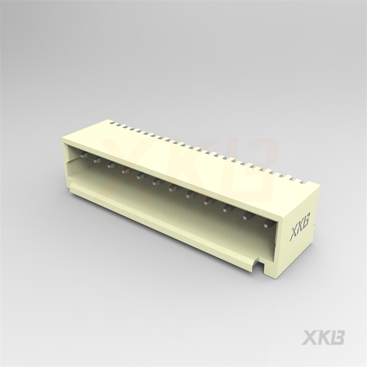 XKB CONNECTIVITY/中国星坤 矩形连接器 - 针座 - 公插针 X1511WRS-12HF-LPSW
