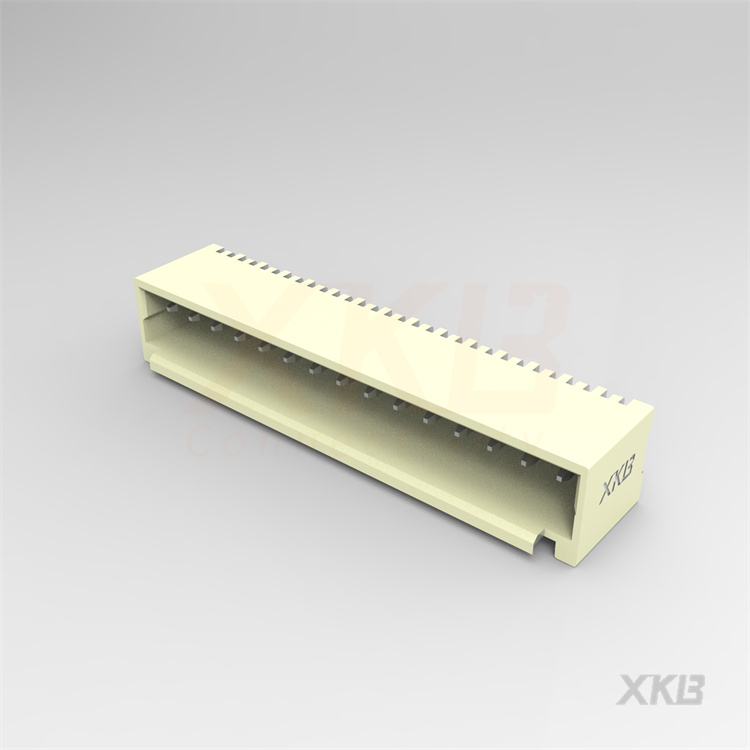 XKB CONNECTIVITY/中国星坤 矩形连接器 - 针座 - 公插针 X1511WRS-15HF-LPSW