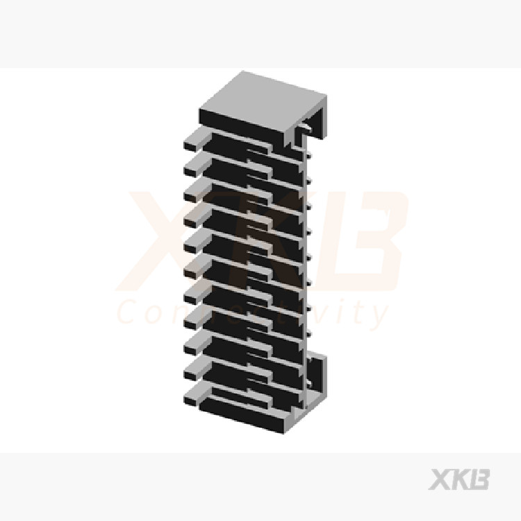 XKB CONNECTIVITY/中国星坤 矩形连接器 - 针座 - 公插针 X1511WVS-11LHF-LPSW