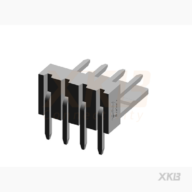 XKB CONNECTIVITY/中国星坤 矩形连接器 - 针座 - 公插针 X2510WR-04A-N0SN