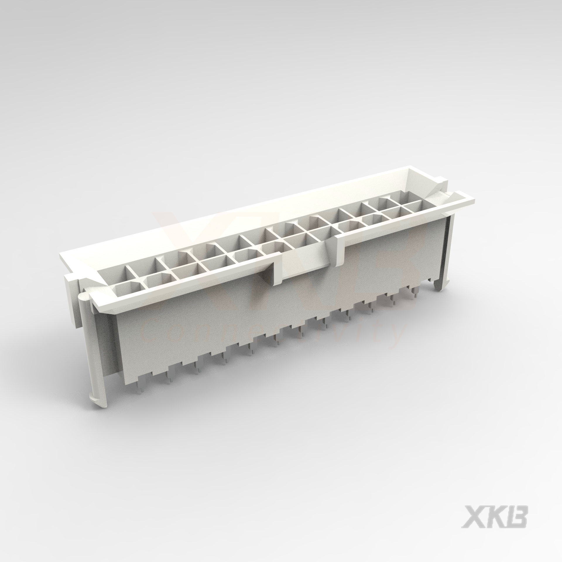 XKB CONNECTIVITY/中国星坤 矩形连接器 - 针座 - 公插针 X9357WV-2x12HB-N0SN