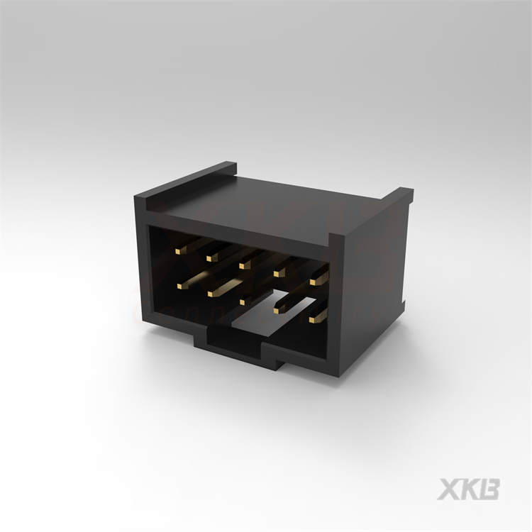 XKB CONNECTIVITY/中国星坤 矩形连接器 - 针座 - 公插针 X9555WV-2x05E-PTV01