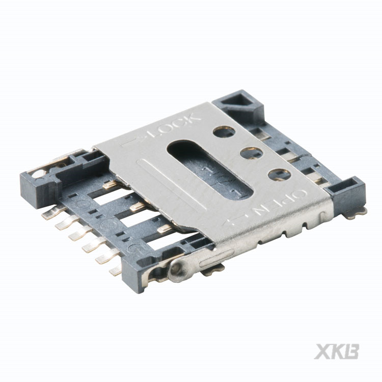 XKB CONNECTIVITY/中国星坤 存储器连接器 - PC 卡插槽 XKNANO-1306