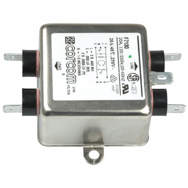 TE CONNECTIVITY EMI滤波器 1-6609020-1