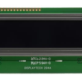 DISPLAYTECH LCD显示器件 204A-GC-BC-3LP