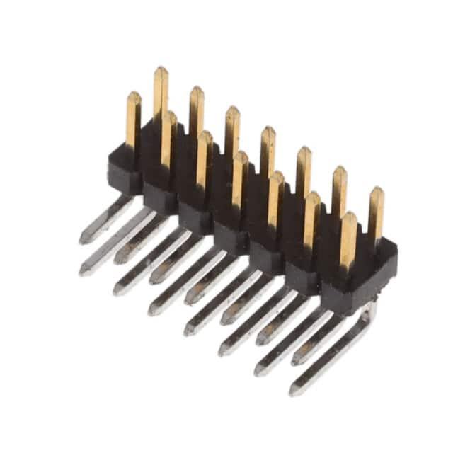 TE CONNECTIVITY 矩形连接器 - 针座 - 公插针 2842162-7