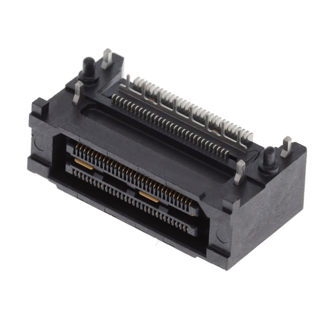 SAMTEC 矩形连接器 - 阵列/边缘型/夹层式（板对板） QSH-030-01-L-D-RA