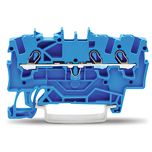 WAGO 接线座- Din 轨道/通道 2001-1304