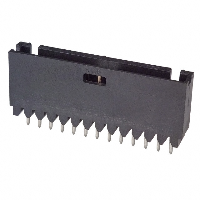 TE CONNECTIVITY 矩形连接器 - 针座 - 公插针 6-103414-1
