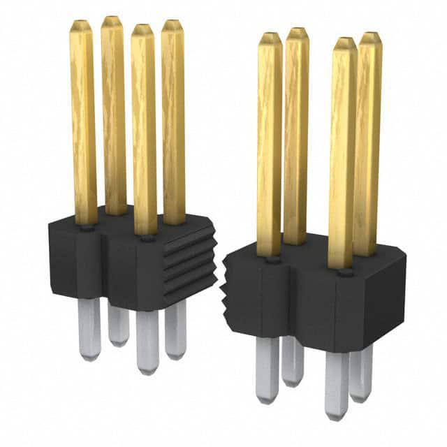 AMPHENOL 矩形连接器 - 针座 - 公插针 77313-822-64LF