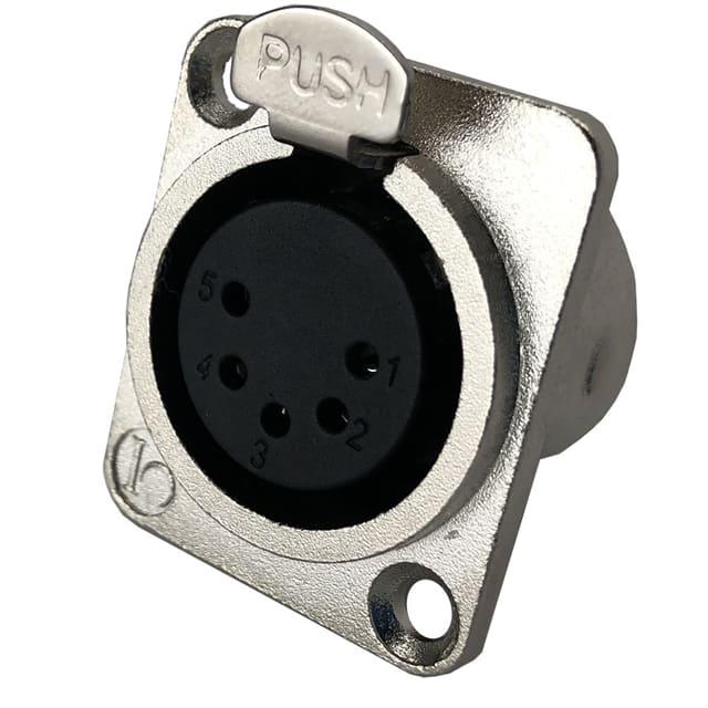 IO AUDIO TECHNOLOGIES 圆形连接器 IO-XLR5-F-JL