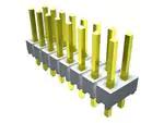 SAMTEC 矩形连接器 - 针座 - 公插针 HTSW-105-08-T-D