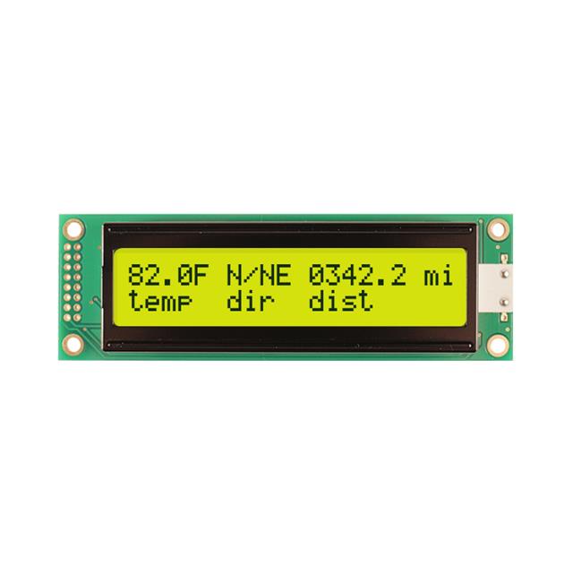 NEWHAVEN DISPLAY LED显示器件 NHD-0220DZ-FL-YBW