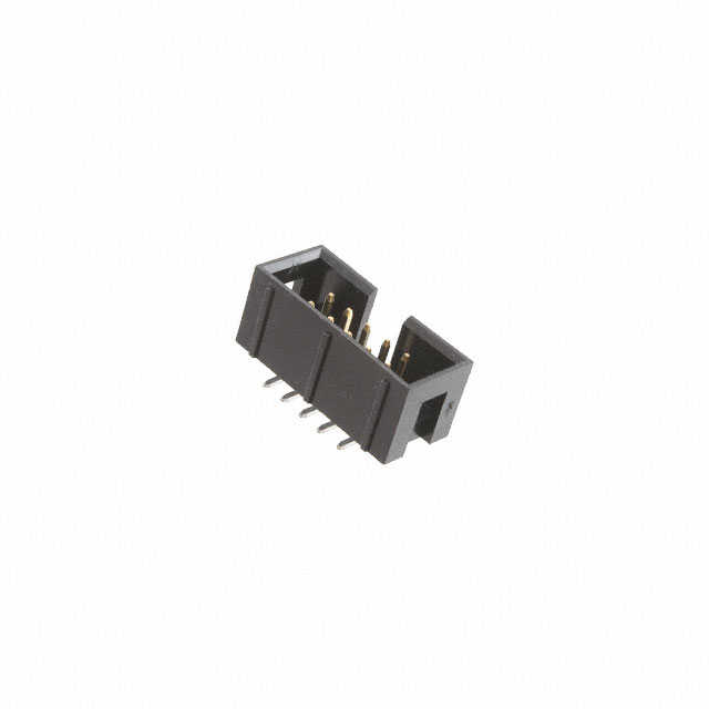 ADAM TECH 矩形连接器 - 针座 - 公插针 BHR-10-VSG-SMT