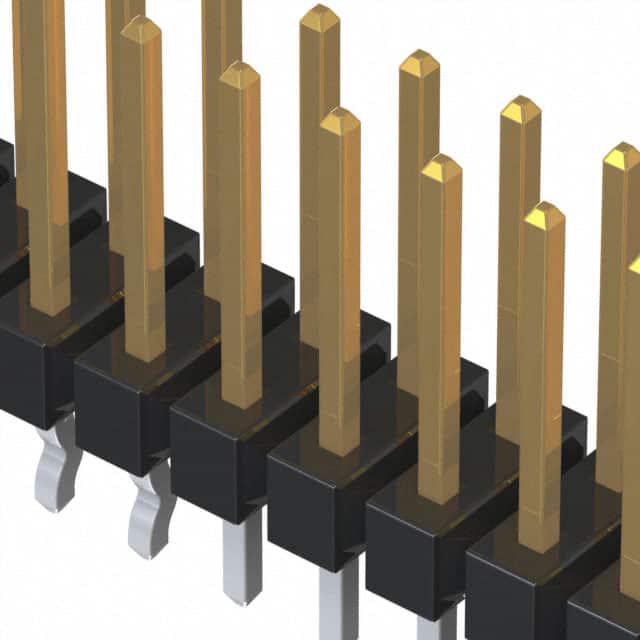 MOLEX 矩形连接器 - 针座 - 公插针 702871280