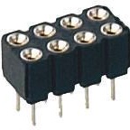 PRECI-DIP 矩形连接器 - 针座 - 插座/母插口 410-87-216-01-640101