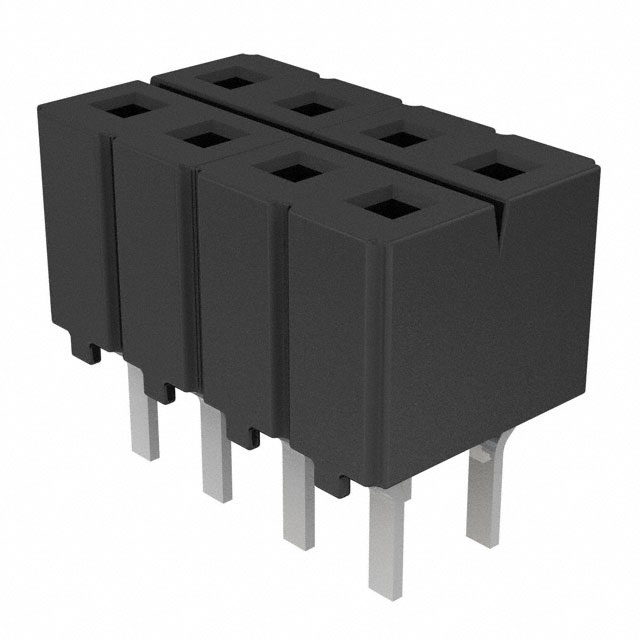 SAMTEC 矩形连接器 - 针座 - 插座/母插口 CES-104-02-T-D