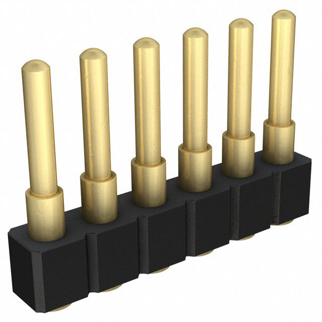 MILL-MAX 矩形连接器 - 弹簧式 812-22-006-30-008101