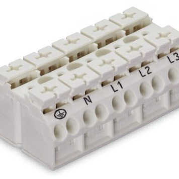 WAGO 接线板-面板安装 862-9605